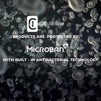 Cellularline Book Agenda - iPhone 14 dėklas with MICROBAN coating (juodas)