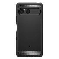 Spigen Rugged Armor dėklas Sony Xperia 10 VII telefonui - matinė juoda