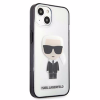 Karl Lagerfeld Iconik Karl Dėklas iPhone 13 mini - Skaidrus