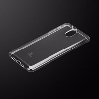 Crong Crystal Slim Cover - apsauginis dėklas Nokia 3.1 (clear)