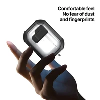 Dėklas Dux Ducis PECN Apple AirPods 4 juodas