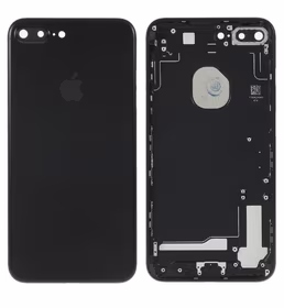 Galinis dangtelis iPhone 7 Plus Black pilnas su šleifais originalus (used Grade C)