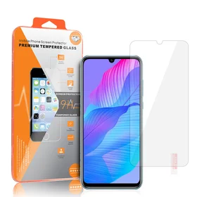 Apsauginis stiklas oranžinis HUAWEI Y8P