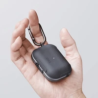 Uniq Valencia AirPods Pro dėklas juodas/vidurnakčio juodas antimikrobinis