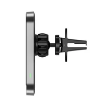 Tech-Protect CW19 MagSafe magnetinis automobilinis laikiklis su 15W indukciniu įkrovikliu oro angai - juodas