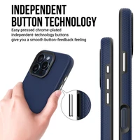 Dėklas Perfectionists Triangle Mag Case Apple iPhone 17 Pro tamsiai mėlynas