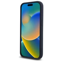 RED BULL dėklas telefonui IPHONE 15 Pro Max suderinamas su MagSafe RBHMP15X24SIOLRV (Silikoninis didelio dydžio vertikalus logotipas) mėlynas