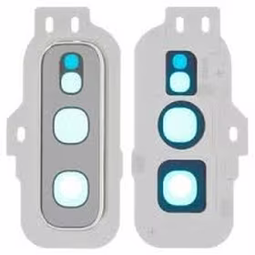 Samsung G970 S10e kameros stikliukas su rėmeliu Prism White ORG