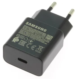 Samsung EP-T1510EBE 15W USB-C sieninis įkroviklis (OOB didmeninė – pakaitinė pakuotė) – juodas