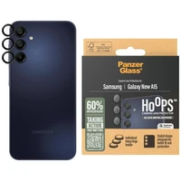 PanzerGlass Hoops Grūdinto stiklo objektyvo dangtelis skirtas Samsung Galaxy A16 / A16 5G - juodas
