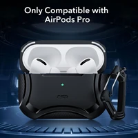 ESR Cyber ​​Armor Halolock Magnetinis dėklas su MagSafe Apple AirPods Pro 1/2 - Juodas