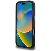 Karl Lagerfeld IML leopardinis raštas magnetinis dėklas iPhone 16 - rudas