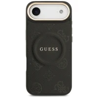 Guess Peony Hot Stamp MagSafe dėklas telefonui iPhone Air – juodas