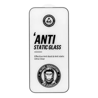 LCD apsauginis stikliukas 5D Mr. Monkey Glass (Strong HD) Apple iPhone 17 Pro juodas