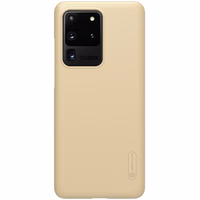Nillkin Super Frosted Shield - dėklas Samsung Galaxy S20 Ultra (Golden)