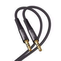 XO audio kabelis NB-R175B lizdas 3,5 mm - lizdas 3,5 mm 2,0 m juodas