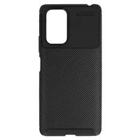 Tel Protect Carbon Elite dėklas telefonui Xiaomi Redmi Note 10 Pro/Note 10 Pro Max juodas