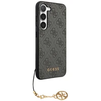 Guess 4G Charms Collection dėklas telefonui Samsung Galaxy S24+ - juodas
