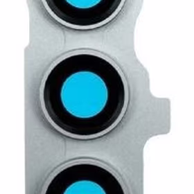 Samsung S711 S23 FE kameros stikliukas su rėmeliu Silver ORG