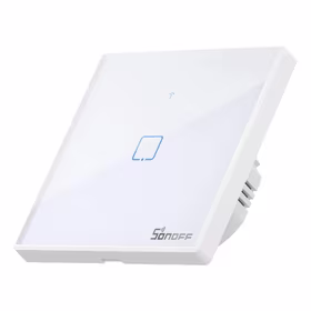 Išmanusis jungiklis WiFi + RF 433 Sonoff T2 EU TX (1 kanalas) atnaujintas