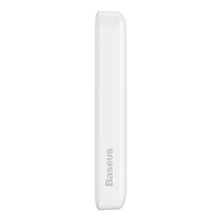 Maitinimo baterija "Baseus Magnetic", 10000 mAh, USB-C 20W, MagSafe (balta)
