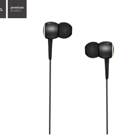 Ausinės Hoco M19 3,5mm juodos