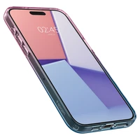 Spigen Liquid Crystal dėklas telefonui iPhone 15 Pro - rožinis/mėlynas