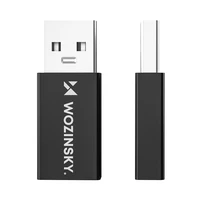 Wozinsky WAAC-01 USB-A - USB-C OTG adapteris – juodas
