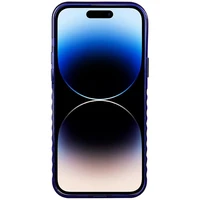 Audi IML Magnetinis dėklas telefonui iPhone 14 Pro - mėlynas