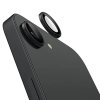 Spigen Optik Pro GLAS.TR "Ez Fit" kameros dangtelis 2 rinkinys iPhone 16e - juodas