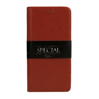 Specialus knygos dėklas telefonui SAMSUNG GALAXY S24 ULTRA rudas