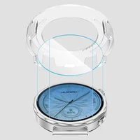 Tech-Protect Easy Set+ 2 rinkinys grūdintas stiklas Huawei Watch GT 5 41 mm - skaidrus