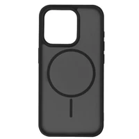 Magmat plonas dėklas Iphone 15 Pro juodas