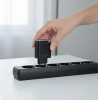 FORCELL F-ENERGY GaN III B245202(1A1C) itin plonas kelioninis įkroviklis 1 x Type C + 1 x USB A PD QC4.0 3A 45W juodas