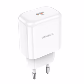 Įkroviklis Borofone BN3 20W USB-C baltas