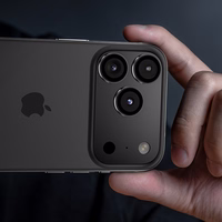 Benks Grūdintas stiklas DR Sapphire Objektyvo apsauginis stiklas kamerai Iphone 17 Air (lęšio 1 vnt.) juodas