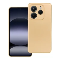 METALLIC dėklas telefonui XIAOMI Redmi NOTE 14 5G auksinis