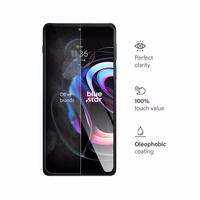 Apsauginis stiklas (m) - mėlynas Motorola Edge 20 Pro