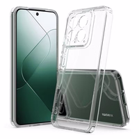 Crong Crystal Shield Cover - Xiaomi 14 dėklas (skaidrus)