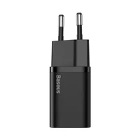 Įkroviklis Baseus Super Si 20W USB-C juodas CCSUP-B01