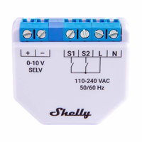 Shelly Plus 0-10V šviesos reguliatorius, WiFi/Bluetooth
