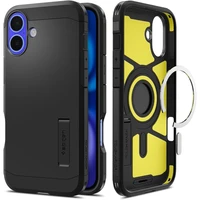 Spigen Tough Armor Magnetinis dėklas su stovu iPhone 16 - juodas