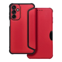 RAZOR knygos tipo dėklas telefonui SAMSUNG A15 4G / A15 5G raudonas