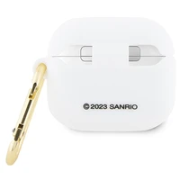 Hello Kitty silikoninis 3D Kitty galvos dėklas AirPods 3 - baltas