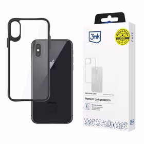 3mk Satin Armor Case+ dėklas telefonui iPhone X / XS - permatomas