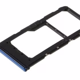 SIM kortelės laikiklis Huawei P Smart Plus 2018/Nova 3i mėlynas originalus (service pack)