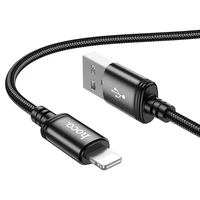 Kabelis USB A į Lightning Hoco 2,4A 1 m X89 juodas