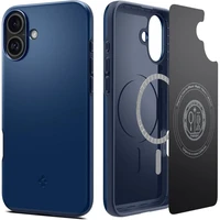 Spigen Thin Fit Magnetinis iPhone 16 dėklas - mėlynas