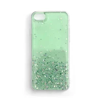 Wozinsky Star Glitter Shining dangtelis Samsung Galaxy A42 5G žalias