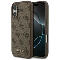 Guess 4G Klasikinis Dėklas telefonui iPhone 17 - rudas